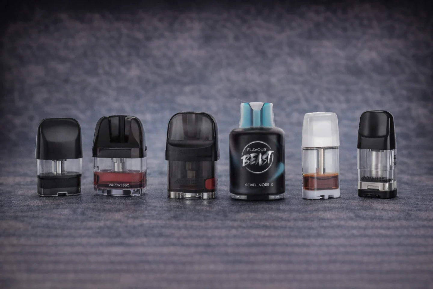 Pod vape device using premium device pods for easy installation and smooth vaping