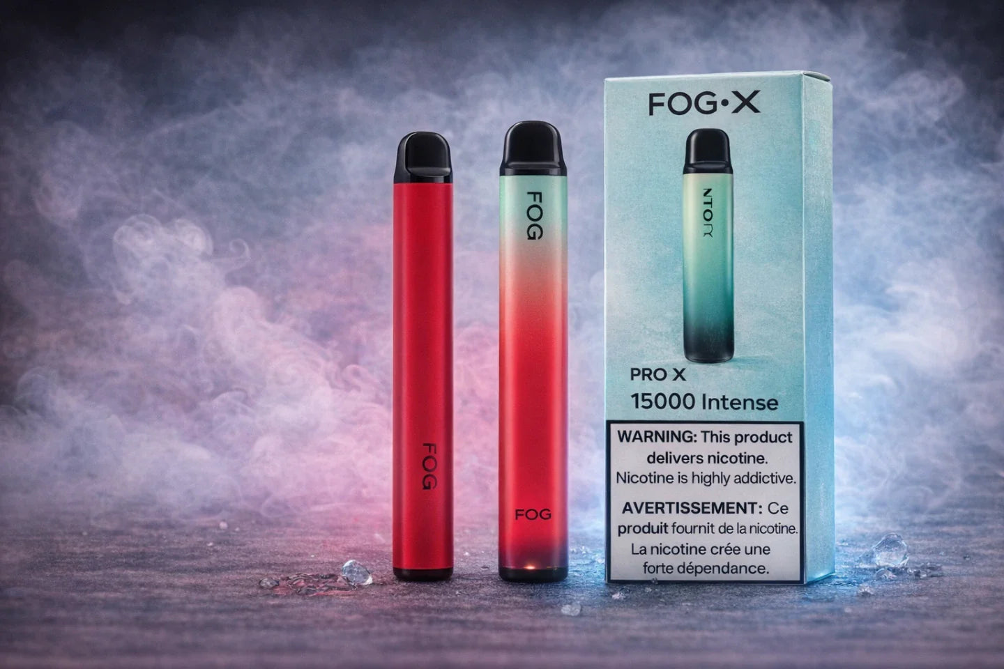 Fog disposable vape devices delivering rich flavor and consistent vapor output