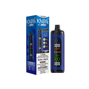 Khalifa Ripper vape device and packaging on a white background