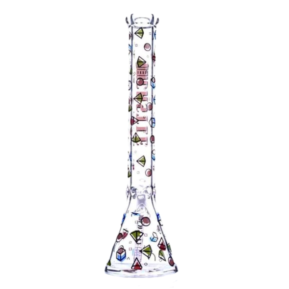18" Shapes Castle Glass Bong