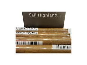 Cigarette packages with 'Sail Highland' branding on a white background