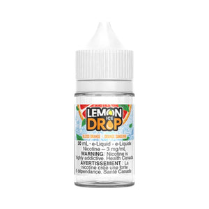 Lemon Ice Drop e-liquid bottle on a white background