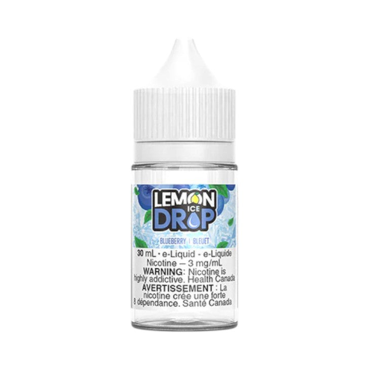 Lemon Ice Drop e-liquid bottle on a white background