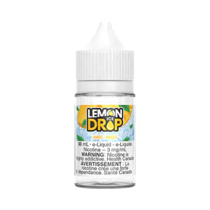 Lemon Drop e-liquid bottle on a white background