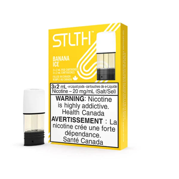 STLTH pods packaging and pod shape