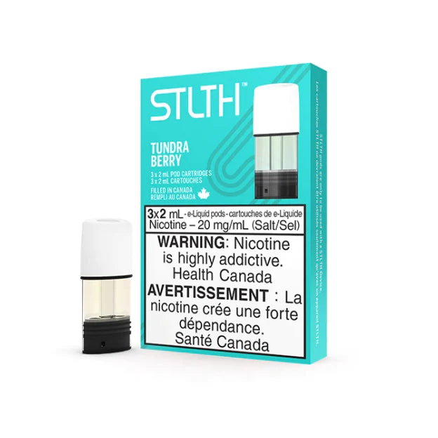 STLTH device pods with prefilled e-liquid