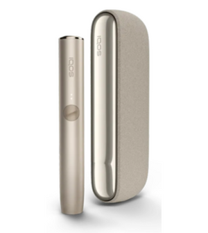 Metallic device with 'SOD' branding on a white background