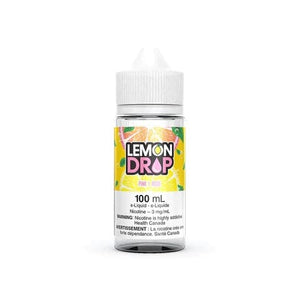 Lemon Drop 100 mL e-liquid bottle on a white background