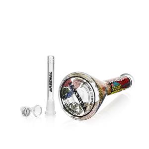 10" 5mm Mandala Maiden Glass Bong