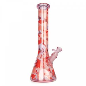 15" Camouflage Beaker Base Water Pipe