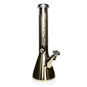 15" 7mm Thick Terminator Traditions Series Multi-Pointed Hobstar Water Pipe