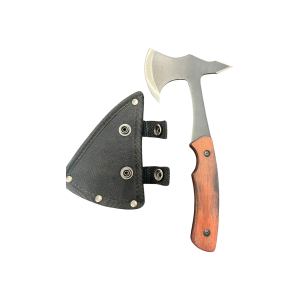 Forged Camping Hatchet, Camp Axe with wooden Handle
