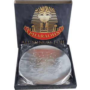 Pre-Cut Pre-Punched Aluminum Foil 100 Sheet/Pack