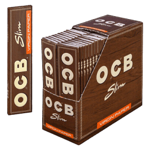 OCB Slim Virgin Rolling Papers with Filters