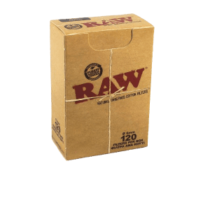 Raw Cotton Filters (120 Pack)