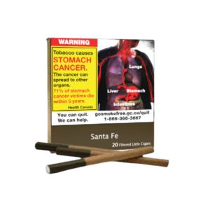 Santa Fe Smooth Filtered Cigar Pack of 20