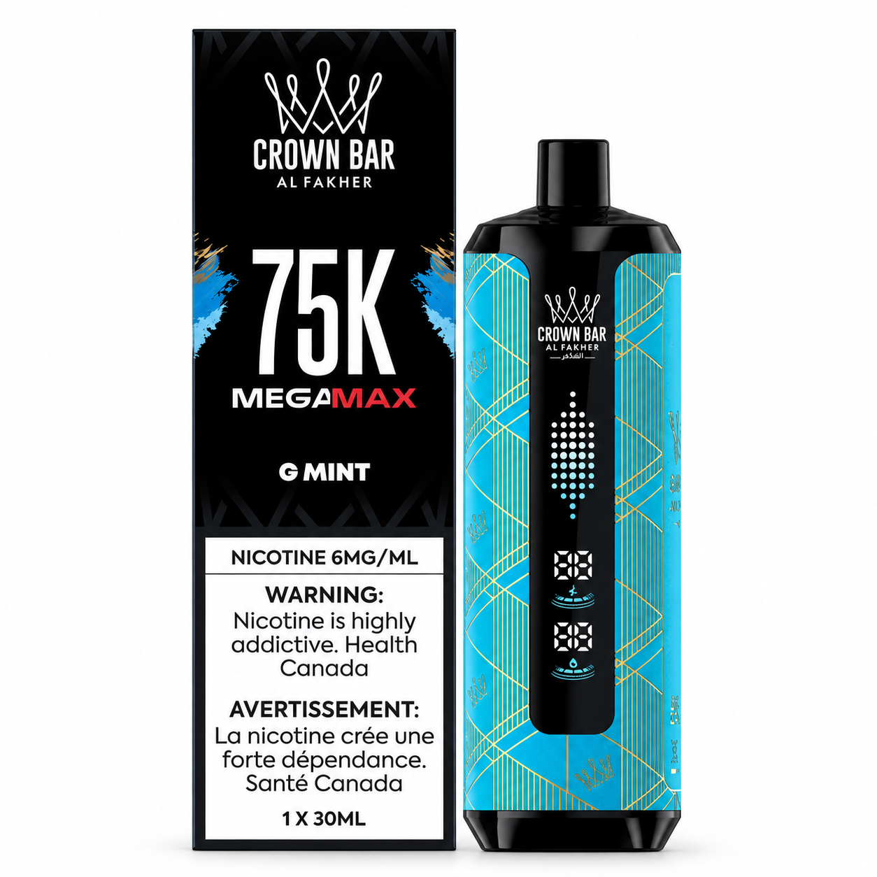 AL Fakher Crown Bar 75K MegaMax